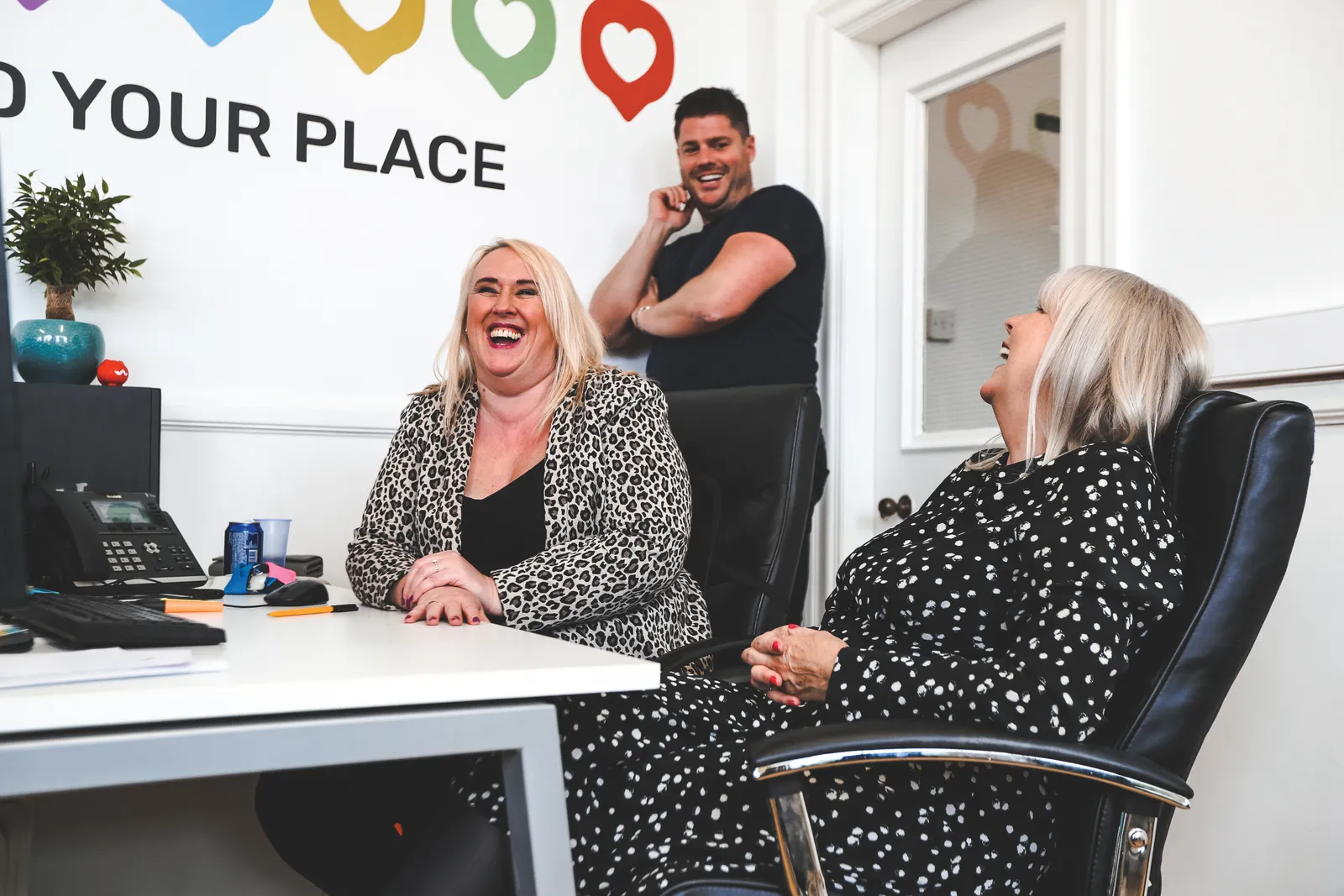 The team at the Tezlom HQ in Southport